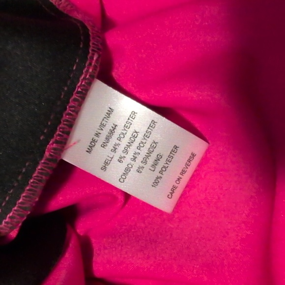 GLAMOUR women's Pink/Black dress. - Picture 8 of 9